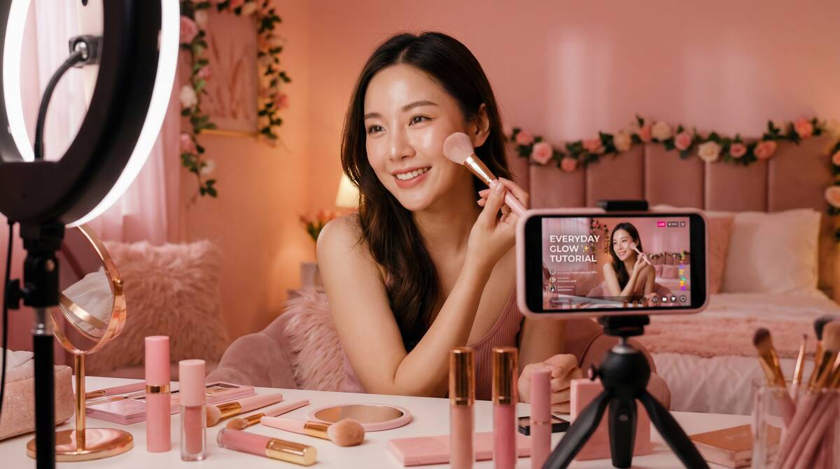 草莓视频美妆视频教程